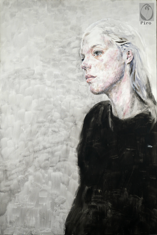 oil on canvas - olio su tela di Piro